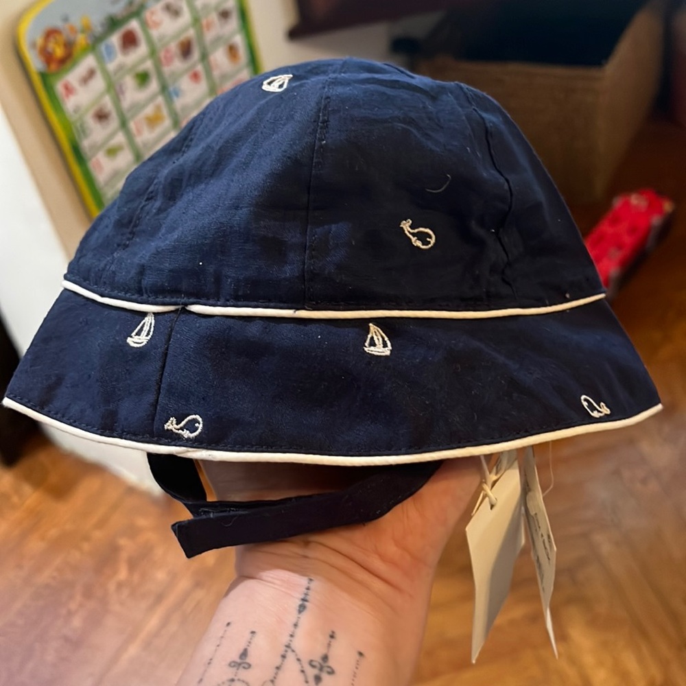 Janie and Jack sailor bucket hat